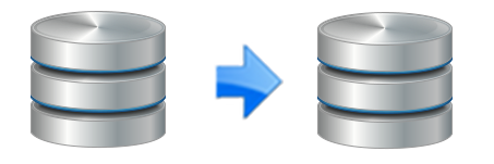One-way Database synchronization